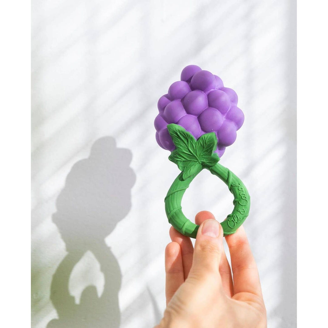 Oli &amp; Carol Grape Rattle Toy baby rattle Oli &amp; Carol