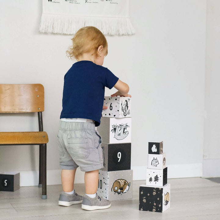 Wee Gallery Nesting Blocks - Baby Animals Blocks Wee Gallery