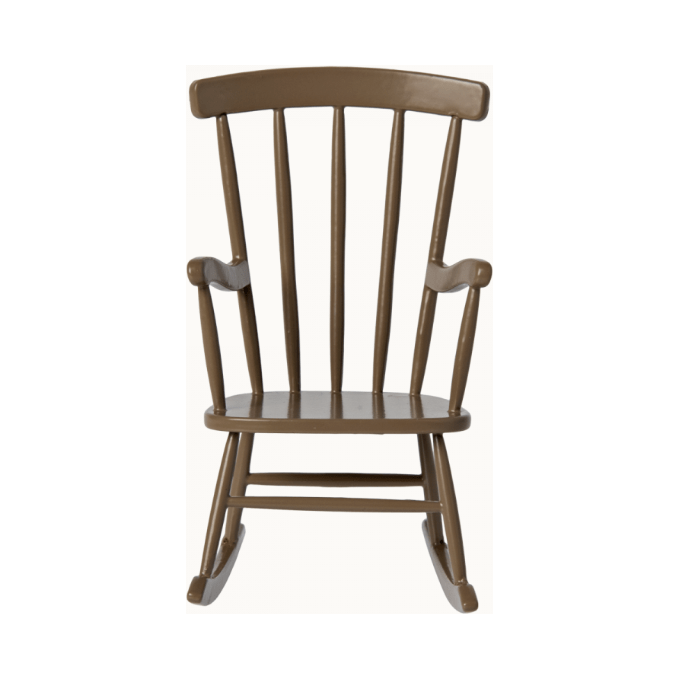 Maileg Rocking Chair. Mouse- Light Brown Mouse House furniture Maileg