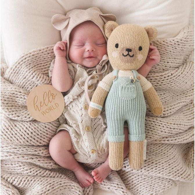 Cuddle + Kind Charlie the Honey Bear 13" Dolls Cuddle + Kind