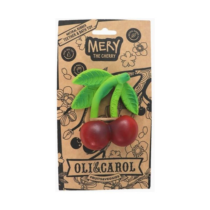 Oli &amp; Carol Mery the Cherry Teether Pacifiers and Teething Oli &amp; Carol   
