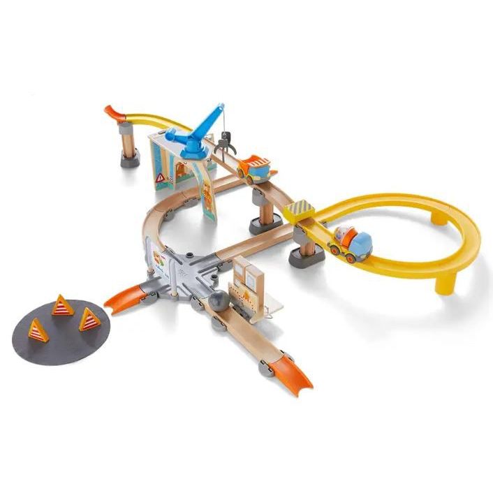 Haba Kullerbü Construction Zone Play Track Set -DAMAGED box-15%-Final Sale Track Haba
