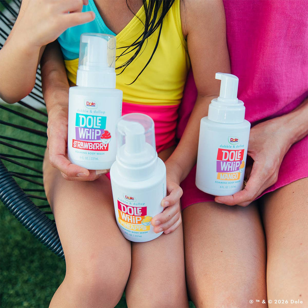 Dole Whip® Mango Foaming Body Wash Natural Toiletries Dabble &amp; Dollop