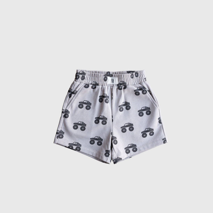 Forever French Terry Short Set | Monster Truck childrens clothing Forever French Baby