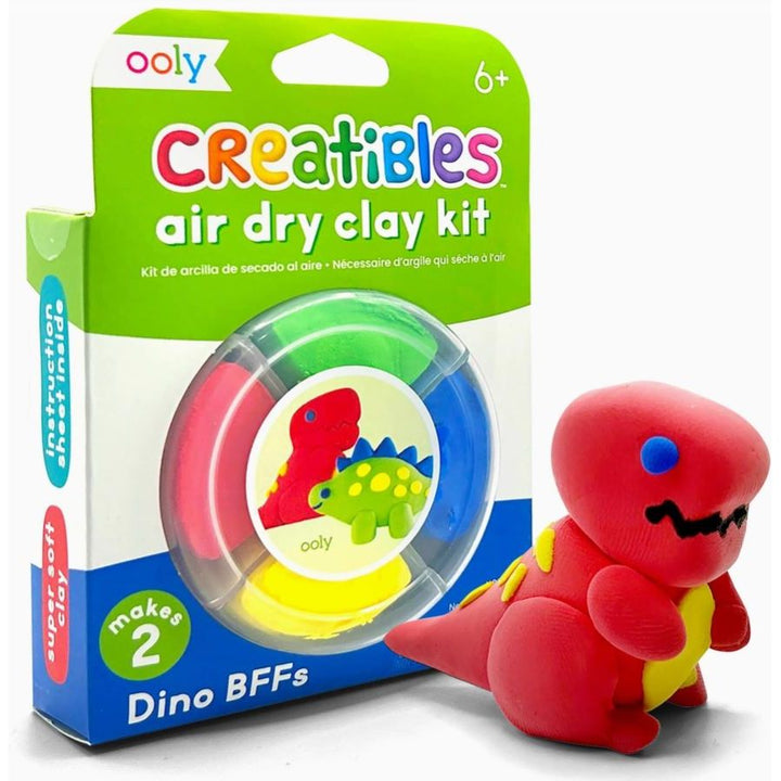 Ooly Creatibles D.I.Y. Air-Dry Clay Kit Clay/Dough Ooly Dino BFF&