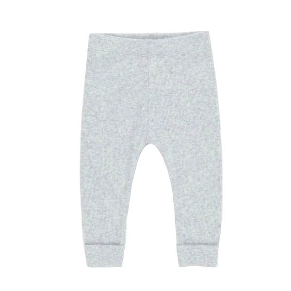 Quincy Mae Essentials Ribbed Legging Dusty Blue Tops & Bottoms Quincy Mae