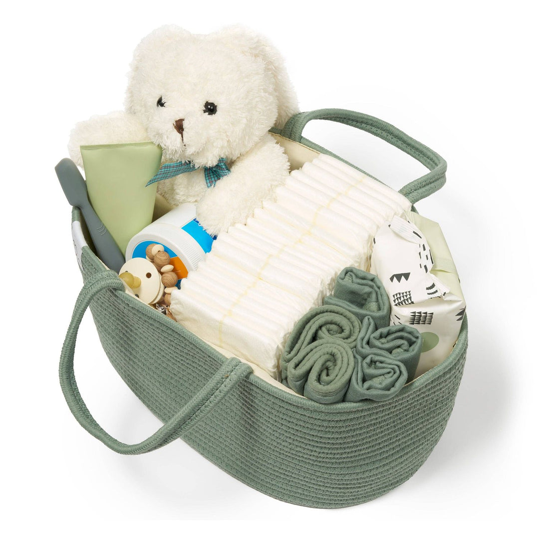 Natemia Rope Diaper Caddy Diaper Caddy Natemia Lily Pad
