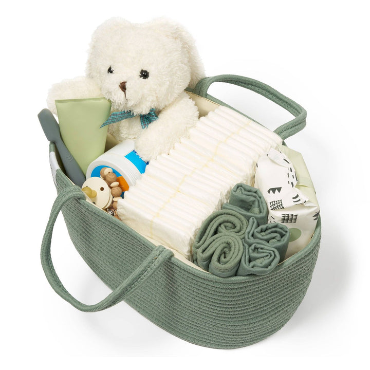 Natemia Rope Diaper Caddy Diaper Caddy Natemia Lily Pad