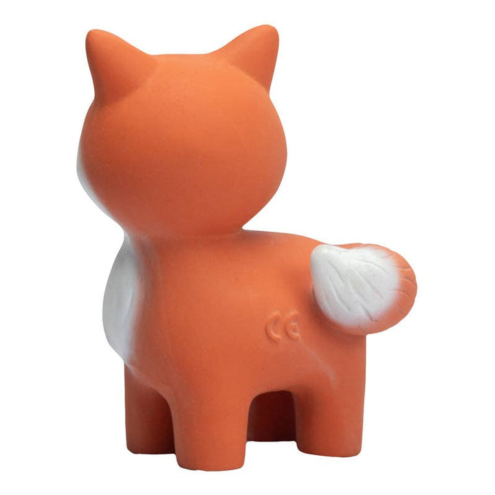 Tikiri Fox Teether, Rattle &amp; Bath Toy Pacifiers and Teething Tikiri