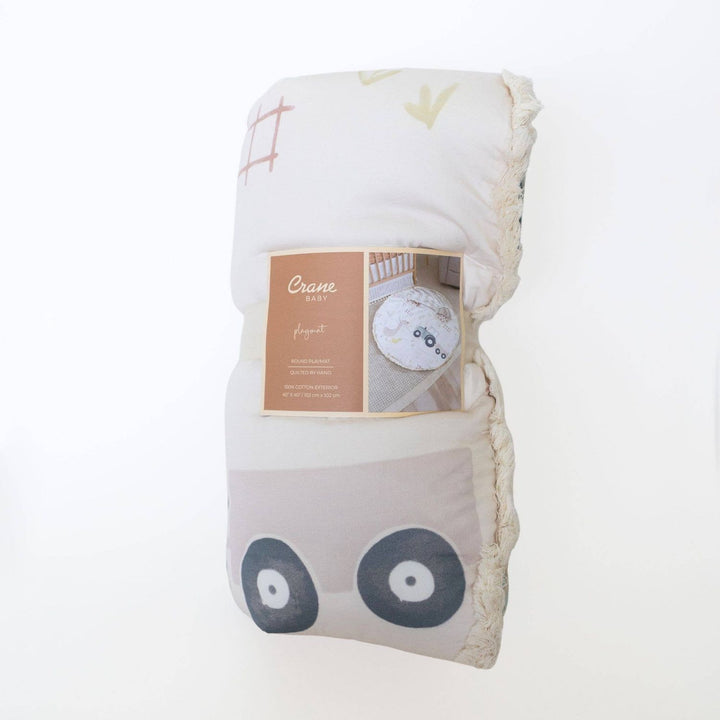 Crane Baby Charlie Farmhouse Quilted Play Mat Baby Toys &amp; Play Mats Crane Baby