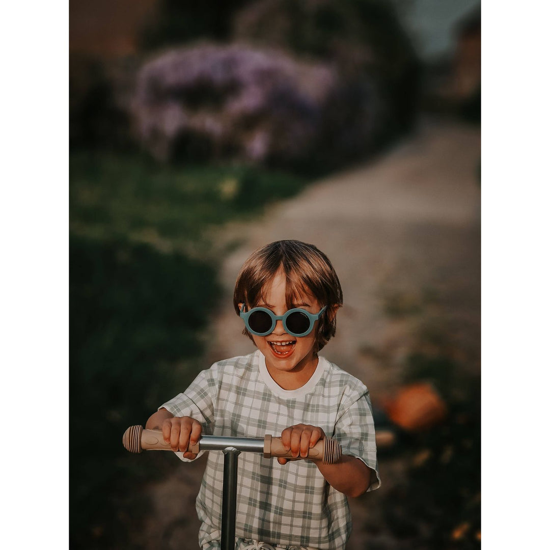 Grech &amp; Co Original Round Sustainable Sunglasses | Bendable Polarized: Laguna Sunglasses GRECH &amp; CO.