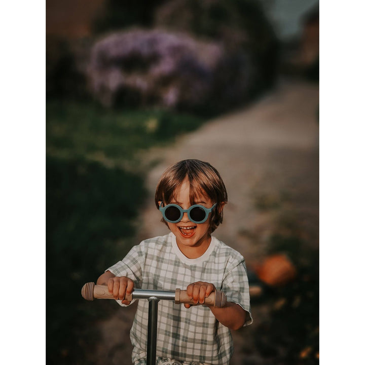 Grech &amp; Co Original Round Sustainable Sunglasses | Bendable Polarized: Laguna Sunglasses GRECH &amp; CO.