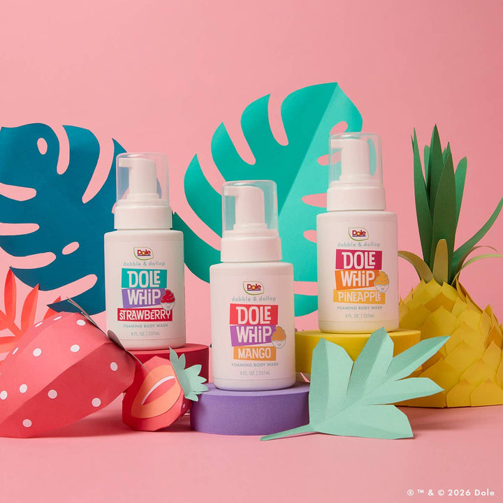 Dole Whip® Mango Foaming Body Wash Natural Toiletries Dabble &amp; Dollop