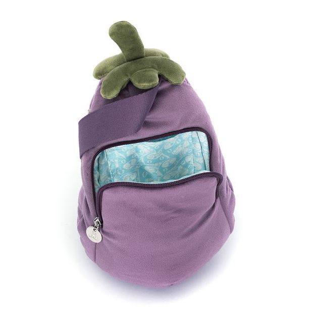 Jellycat Amuseables Eggplant Bum Bag Bags Jellycat