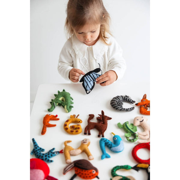 Animal Alphabet Set Felt Toy Nivas