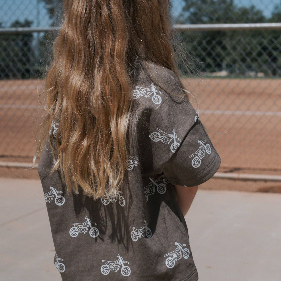Forever French Terry Short Set | Dirt Bike childrens clothing Forever French Baby