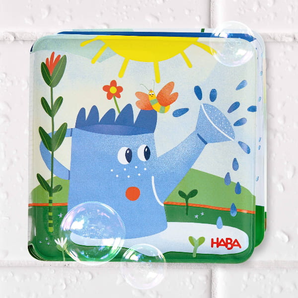 Haba Magic Rain Fun Color Changing Bath Book bath book Haba