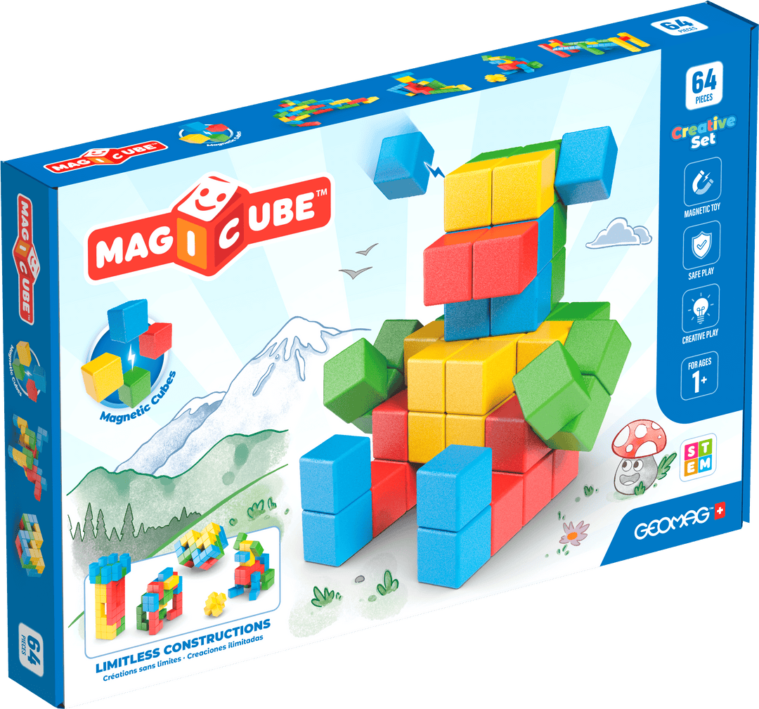 Geomag Magicube Creative Set 64 Piece Set