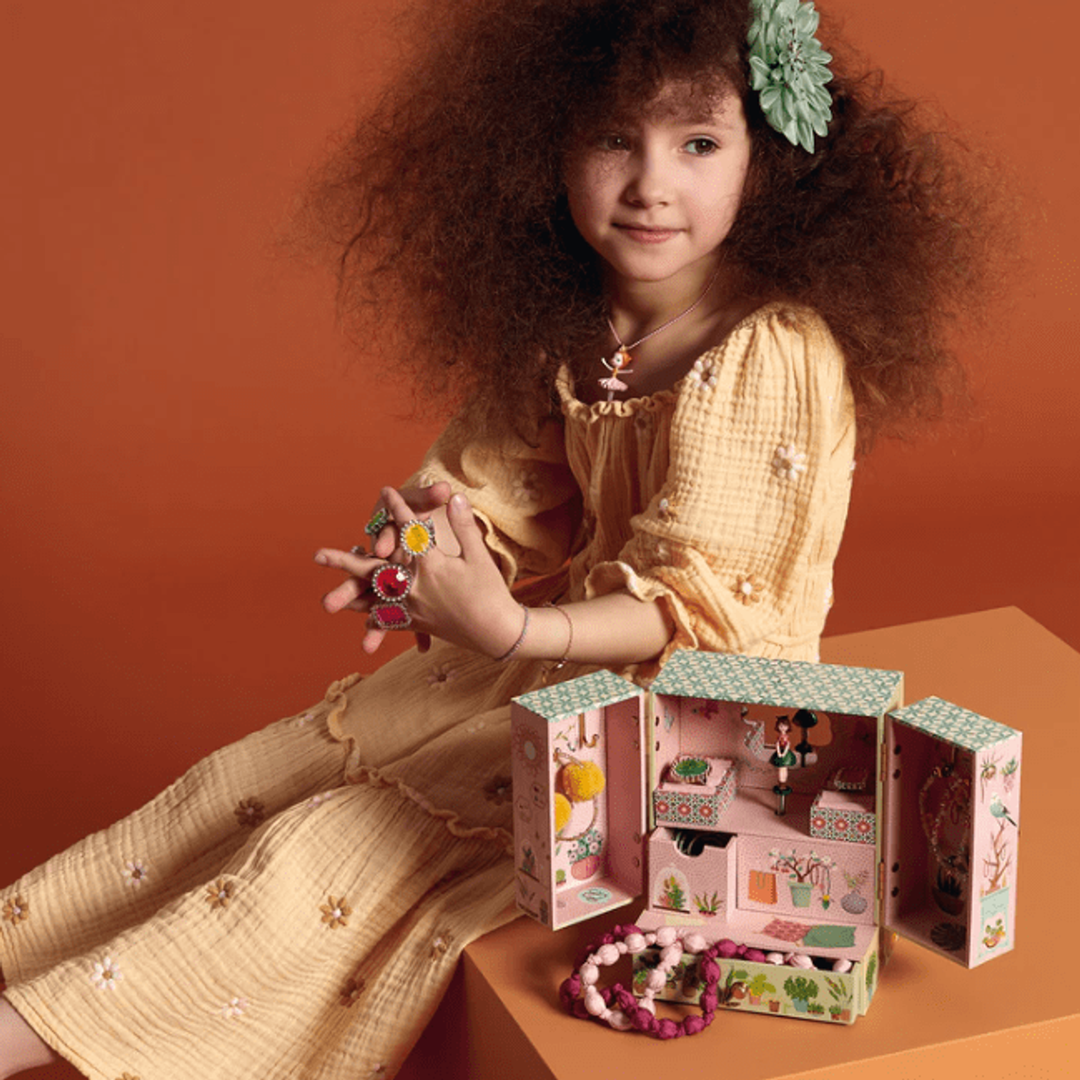 Djeco Secret Garden Treasure Box Music Boxes Djeco