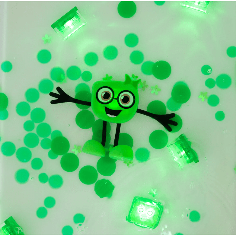 Glo Pals Characters - Green Pippa Bath Time Glo Pals
