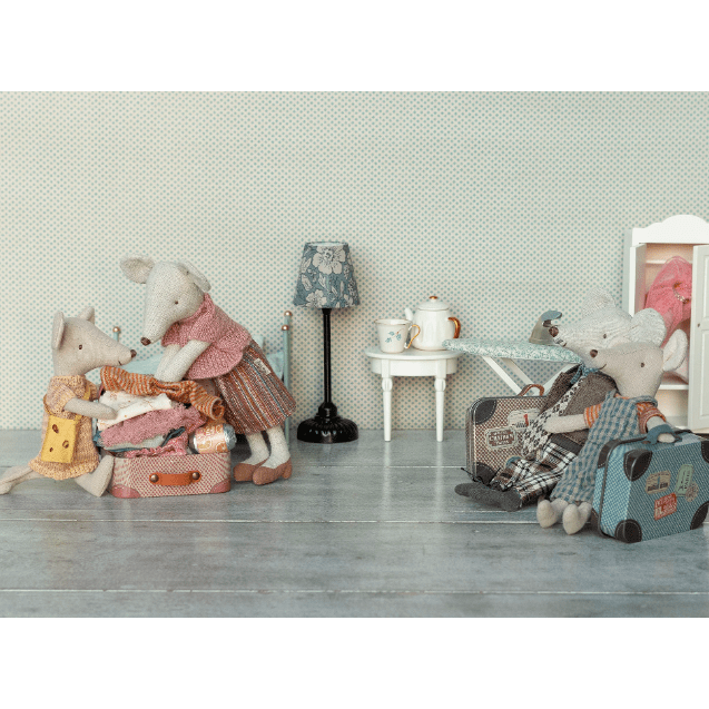 Maileg Knitted Blouse &amp; Skirt in Suitcase, Mouse - Grandma Mice Clothing Maileg   