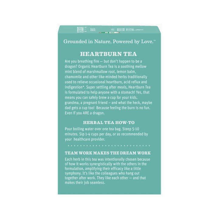 Earth Mama Organics Heartburn Tea Supplements &amp; Remedies Earth Mama Organics   