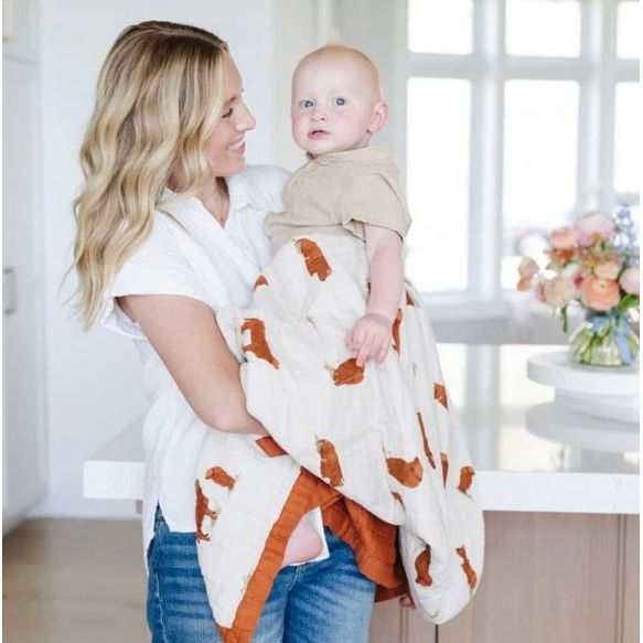 Saranoni Double - Bamboo Rayon Muslin 4-Layer Quilts Swaddles &amp; Blankets Saranoni