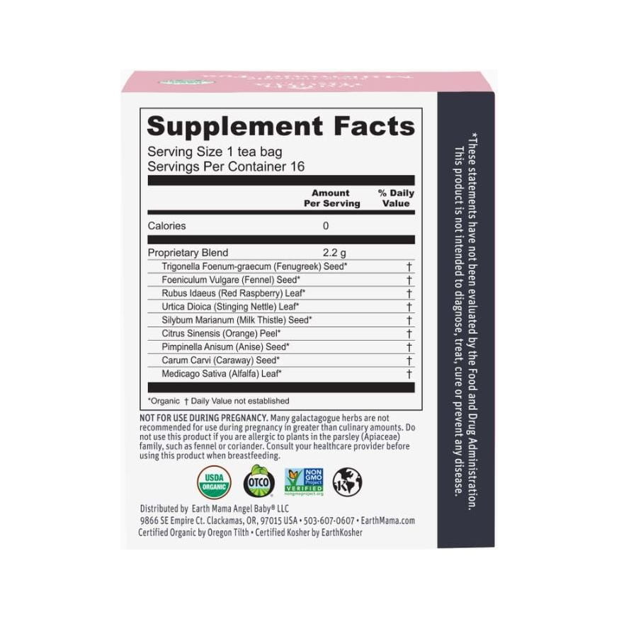 Earth Mama Organics Milkmaid Tea Supplements &amp; Remedies Earth Mama Organics   