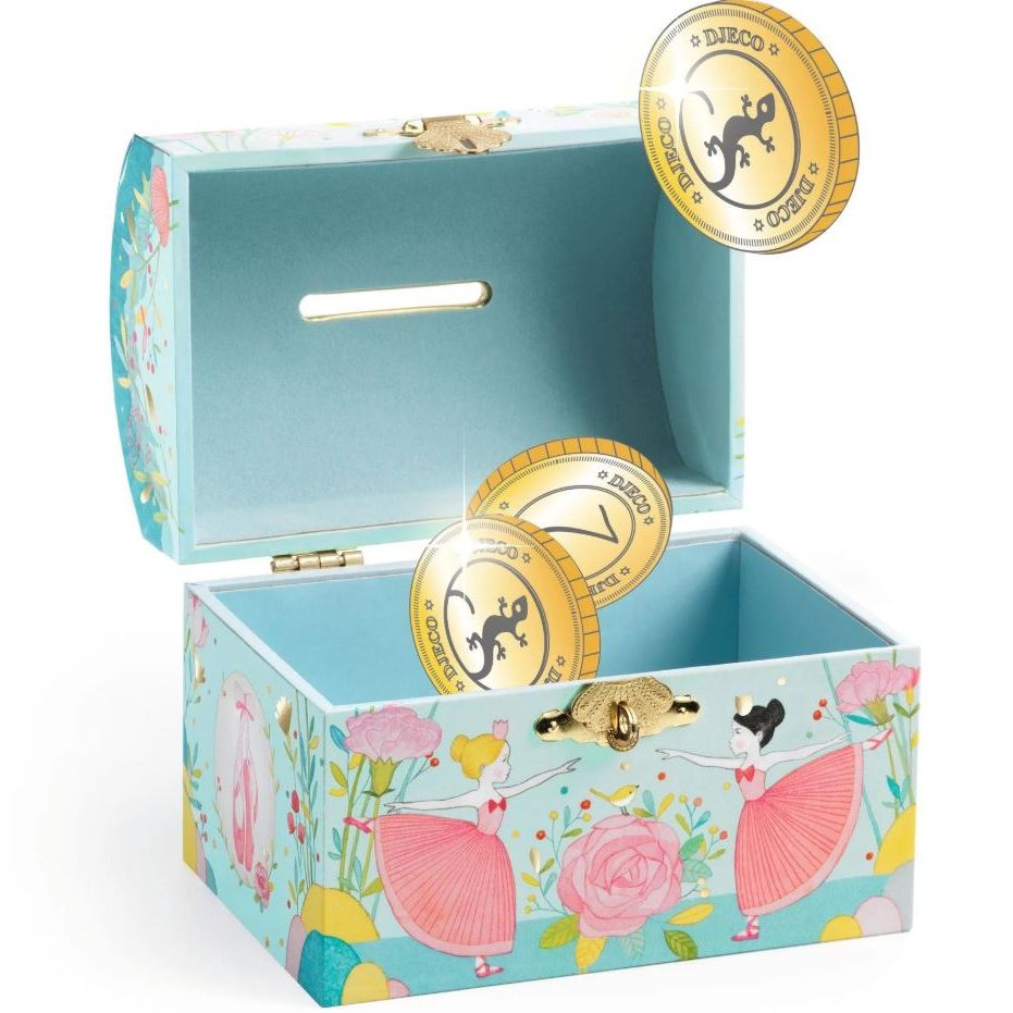 Djeco Ballerina Treasure (Money) Box Money Boxes Djeco