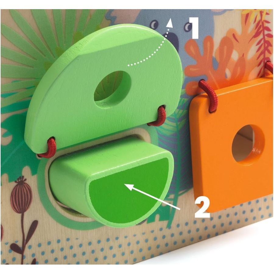 Djeco Multi Boita Wooden Puzzle Puzzles &amp; Mazes Djeco   