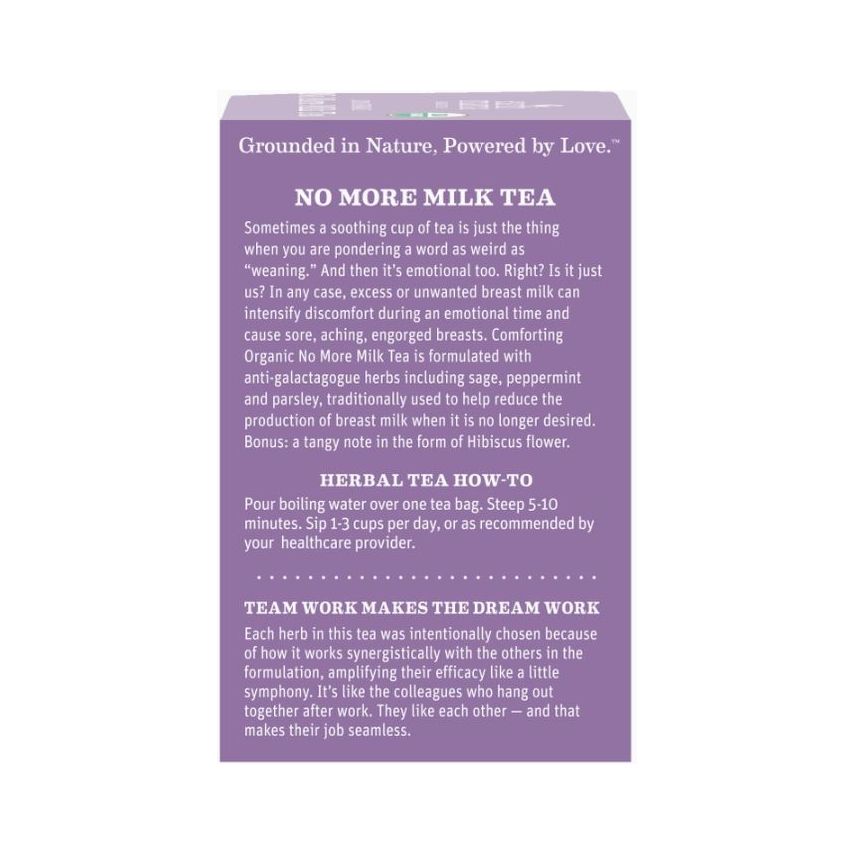 Earth Mama Organics No More Milk Tea Supplements &amp; Remedies Earth Mama Organics   