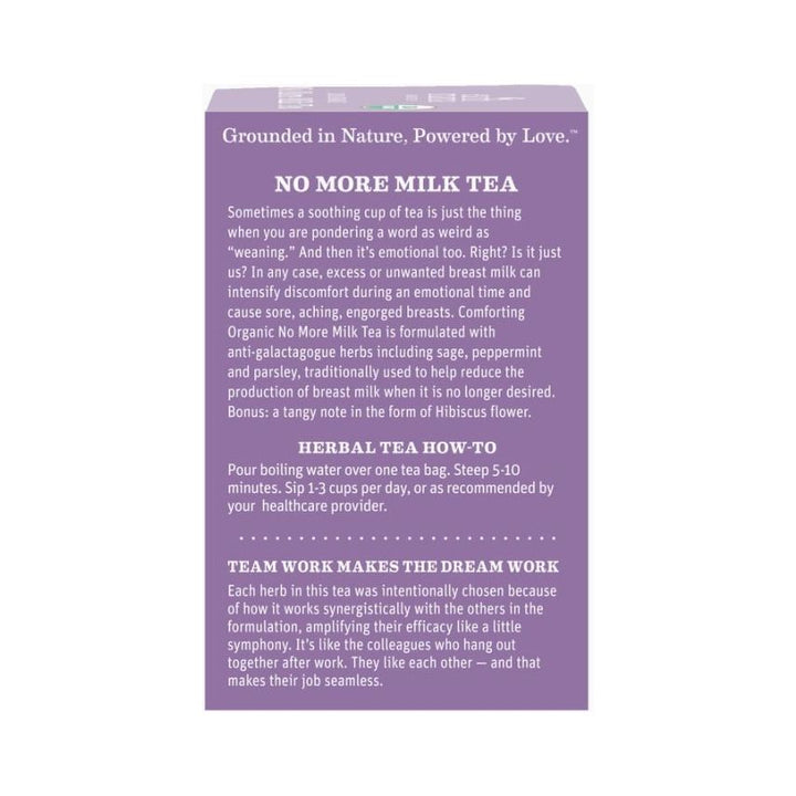Earth Mama Organics No More Milk Tea Supplements &amp; Remedies Earth Mama Organics   
