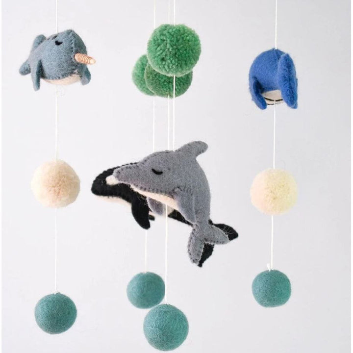 Tara Treasures Nursery Mobile - Ocean Marine Mamals Baby Mobiles Tara Treasures