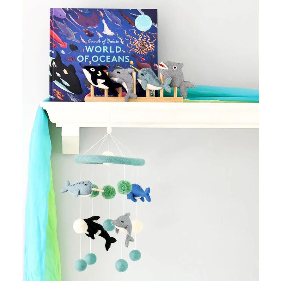 Tara Treasures Nursery Mobile - Ocean Marine Mamals Baby Mobiles Tara Treasures