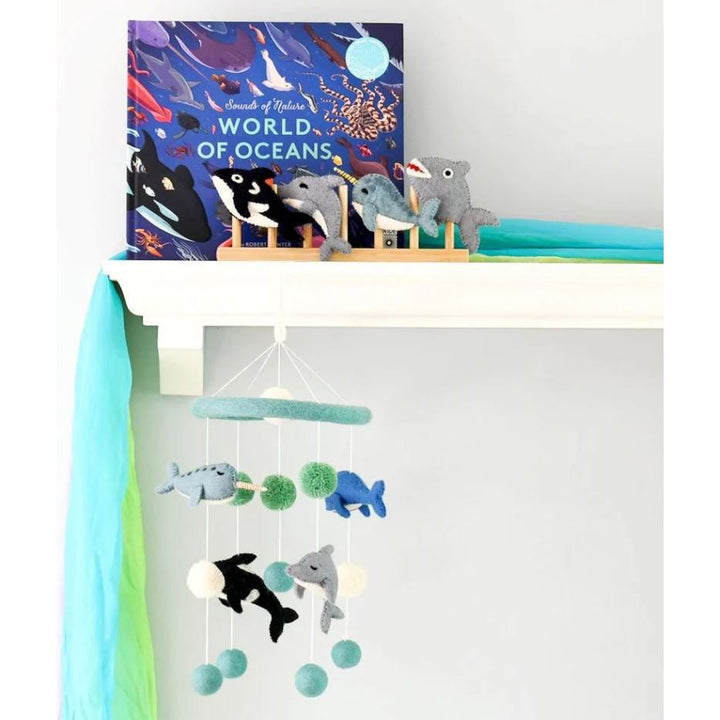 Tara Treasures Nursery Mobile - Ocean Marine Mamals Baby Mobiles Tara Treasures