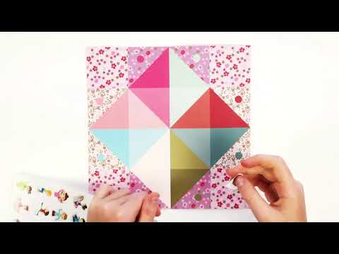 Djeco Flower Fortune Tellers Origami Paper Craft Kit Art &amp; Craft Djeco