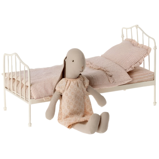 Maileg Miniature Bed - Purple Miniature Dollhouse Furniture Maileg