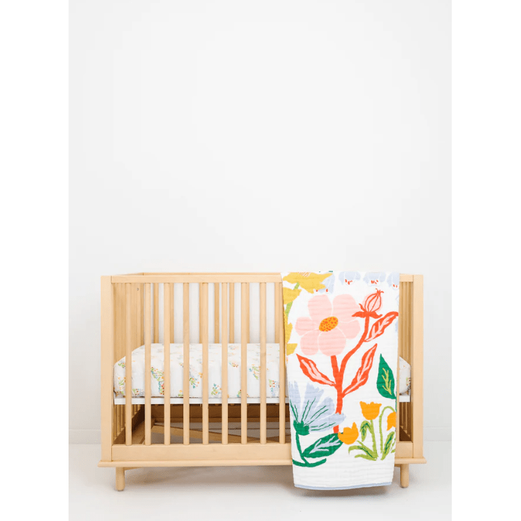 Clementine Kids Cottage Garden Quilt Swaddles &amp; Blankets Clementine Kids   