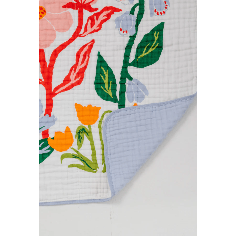 Clementine Kids Cottage Garden Quilt Swaddles &amp; Blankets Clementine Kids   