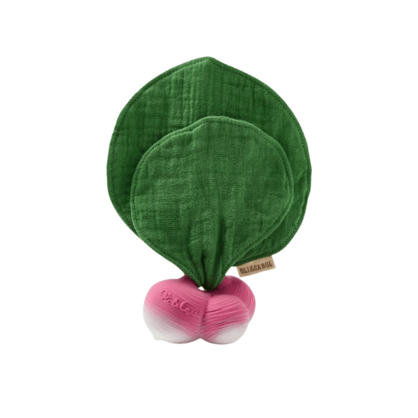 Oli &amp; Carol Ramona the Radish Mini Doudou Teether Pacifiers and Teething Oli &amp; Carol   