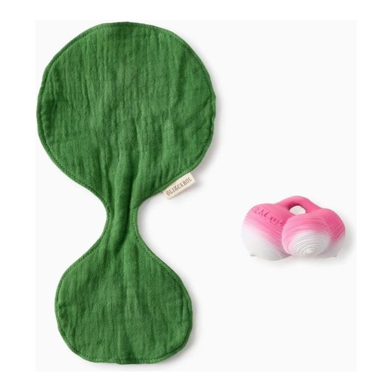 Oli &amp; Carol Ramona the Radish Mini Doudou Teether Pacifiers and Teething Oli &amp; Carol   