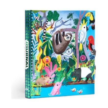 eeBoo Rainforest Animals Journal Journal eeBoo