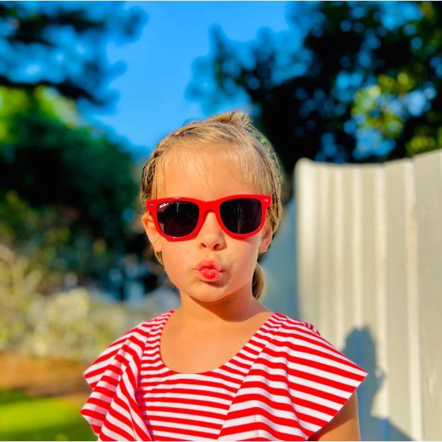 WeeFarers Polarized Sunglasses - Popsicle Red Sunglasses WeeFarers   