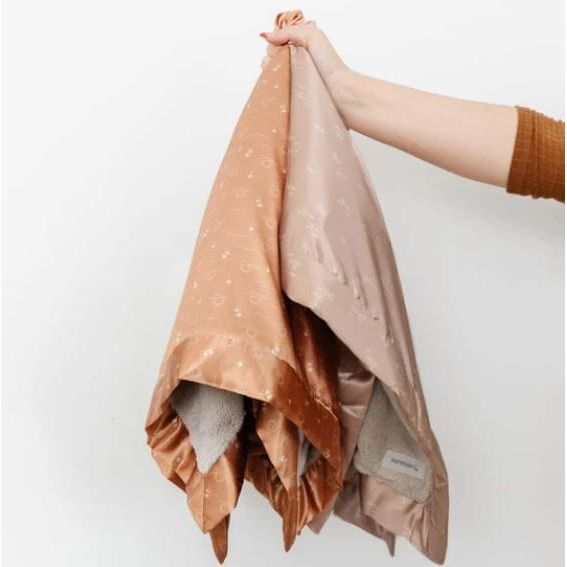 Saranoni Satin Back Mini Blankets Swaddles &amp; Blankets Saranoni   