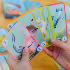 eeBoo Go Shark Go! Playing Cards Puzzles &amp; Mazes eeBoo   