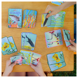 eeBoo Go Shark Go! Playing Cards Puzzles &amp; Mazes eeBoo   