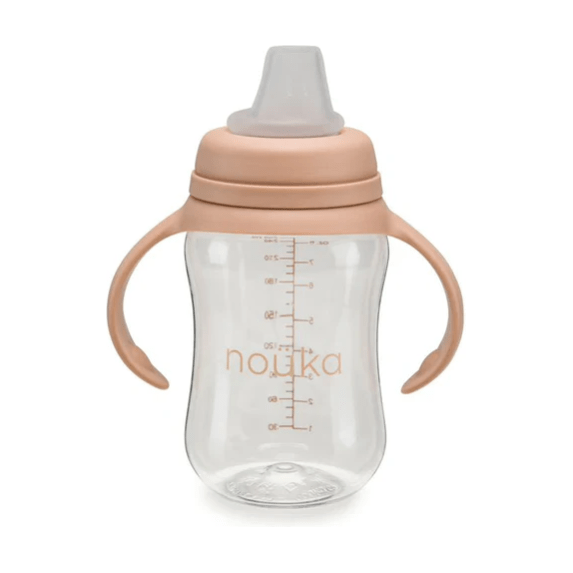 Noüka  Soft Spout Sippy Cup Mealtime Noüka Soft Blush  