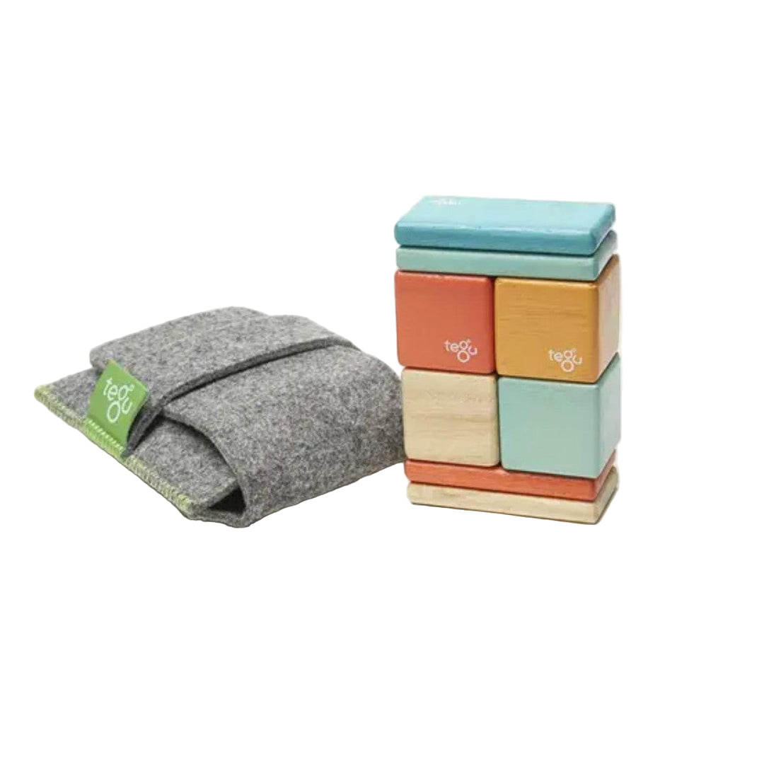 Tegu Original Pocket Pouch: Sunset Wooden Toys Tegu   