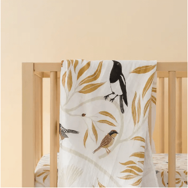 Clementine Kids For the Birds Swaddle Swaddles &amp; Blankets Clementine Kids   