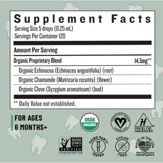 Legendairy Organic Baby Teething Gel Supplements &amp; Remedies Legendairy Milk   